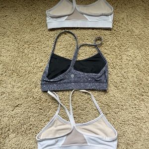 Lululemon Flow Y bras — size 2